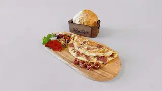 Omlet sa pršutom
