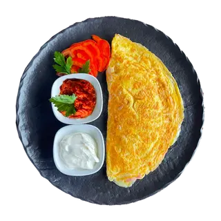 Omlet sa sirom