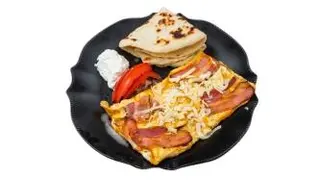 Omlet slanina