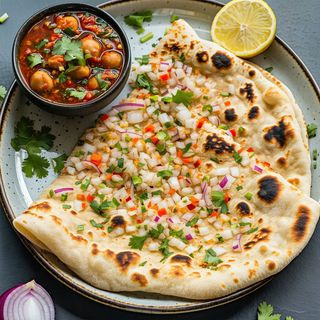 Onion kulcha