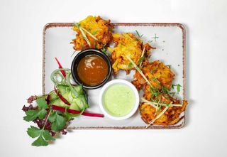 Bhaji de Cebola