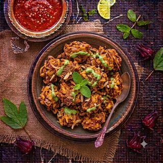 Pakoda de Cebola