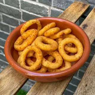 Rodelas de Cebola Frita