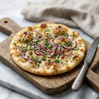 Onion naan