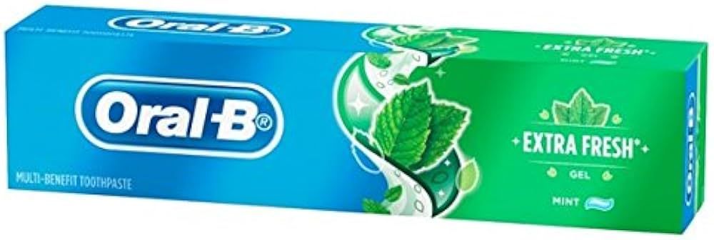 Oral-B Extra Fresh Mint Gel Toothpaste, 80G