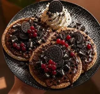 Oreo pancakes