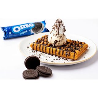 Oreo waffle