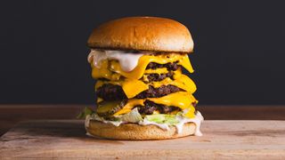 Original triple double burger