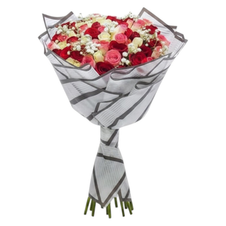 Red & White Hand Bouquet