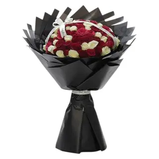 Red & White Hand Bouquet