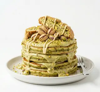 Pancakes Pistachio