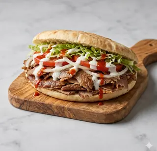 Panino döner kebap