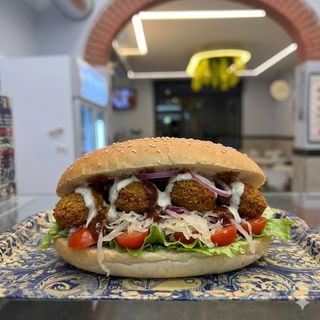 Panino falafel