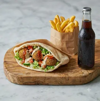 Panino falafel