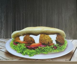 Panino falafel