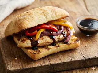 Panino con pollo grigliato 2