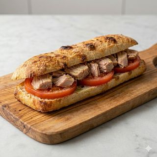 Panino tonno e pomodoro