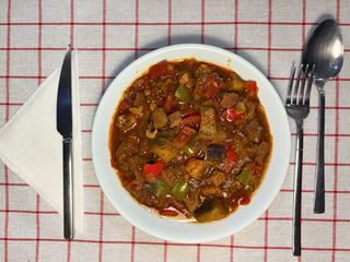 Patlidžan kebab/Patlıcan kebap