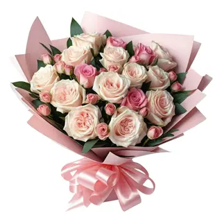 Pink and White Bouquet