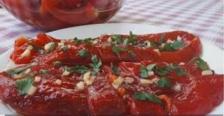 Pečena paprika sa belim lukom 200 g