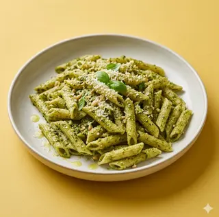 Pennette al pesto