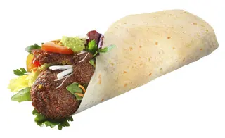 Piadina falafel menu