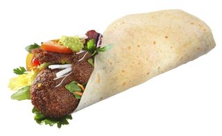 Piadina falafel menu