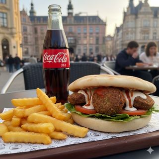 Piadina falafel menù