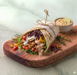 Piadina kebab pollo