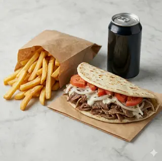 Piadina kebap menù