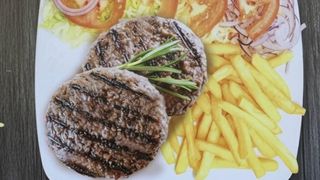 Piatto hamburger