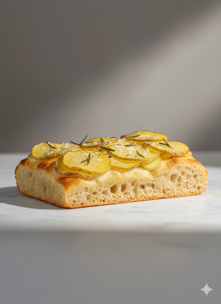 Pizza alle patate trancio