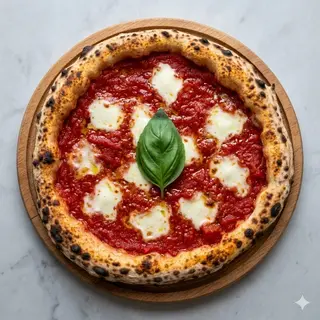 Pizza Margherita tripla cottura