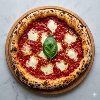 Pizza Margherita tripla cottura