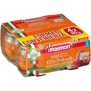 Plasmon manzo 4x80 g