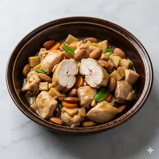 Pollo alle mandorle