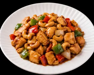 54a. Pollo con anacardi