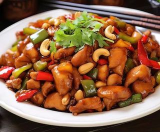 Pollo piccante kongpao