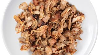 Porzione di kebab media