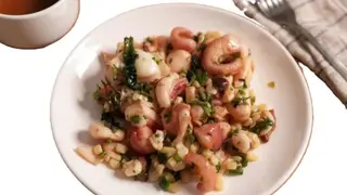 Poulpe Saute