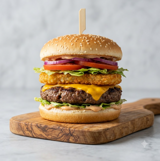 Pounder hash burger