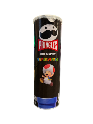 Pringles spicy flavour super mario 165 g