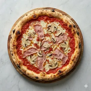 Prosciutto e funghi