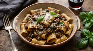 Paccheri alla genovese