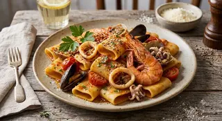 Paccheri allo scoglio