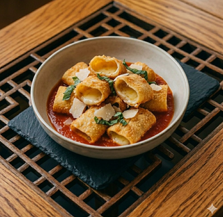 Paccheri fritti