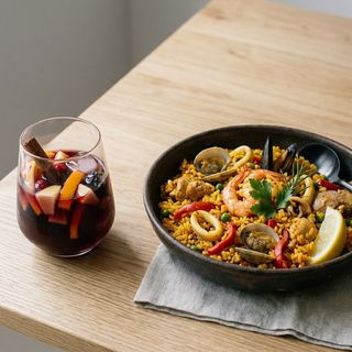 Paella e sangria