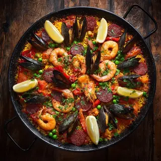 Paella Fruits De Mer