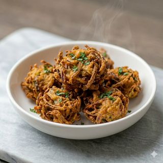 Pakora the onion