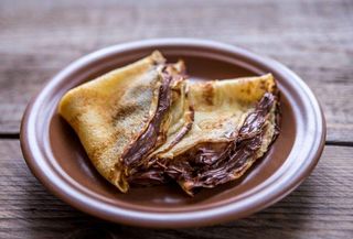 Palačinke Milka krem ili Nutella